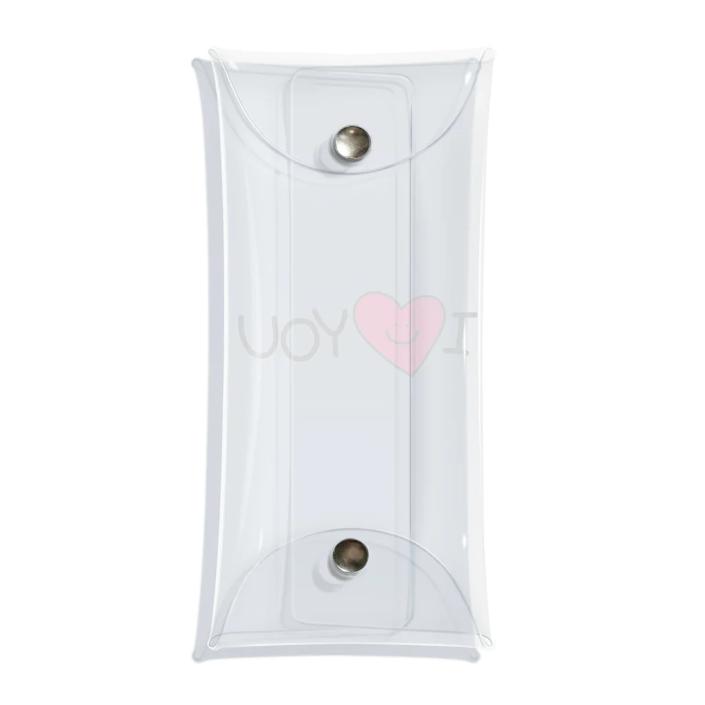 I ♡ YOUのアイラブユーくん Clear Multipurpose Case