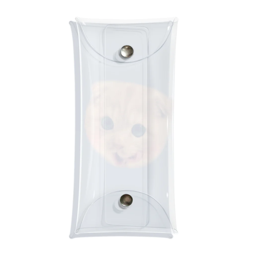 ～癒しの猫暮らし～の甘えんぼ猫ポテト Clear Multipurpose Case