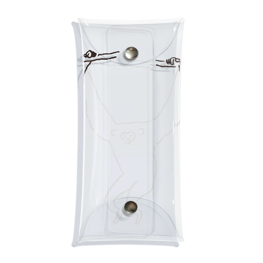 tanemaki zakkaのte-nagazaru Clear Multipurpose Case