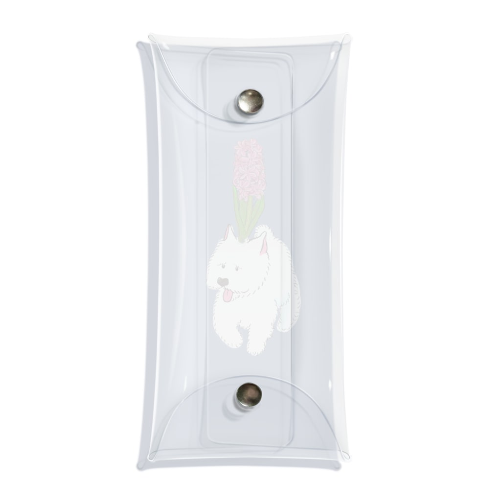ときめきの源のウェスティーにヒヤシンス Clear Multipurpose Case