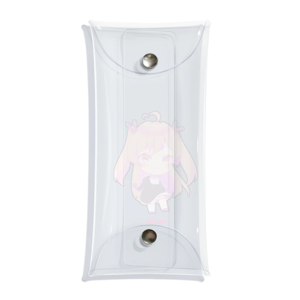 Rimε・●・зstoreのぷりんちゃん Clear Multipurpose Case