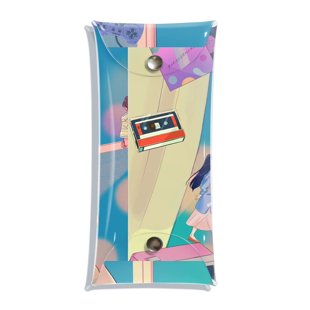 𝙈𝙊𝙈𝙊'𝙨 𝙎𝙝𝙤𝙥のanime #02 Clear Multipurpose Case