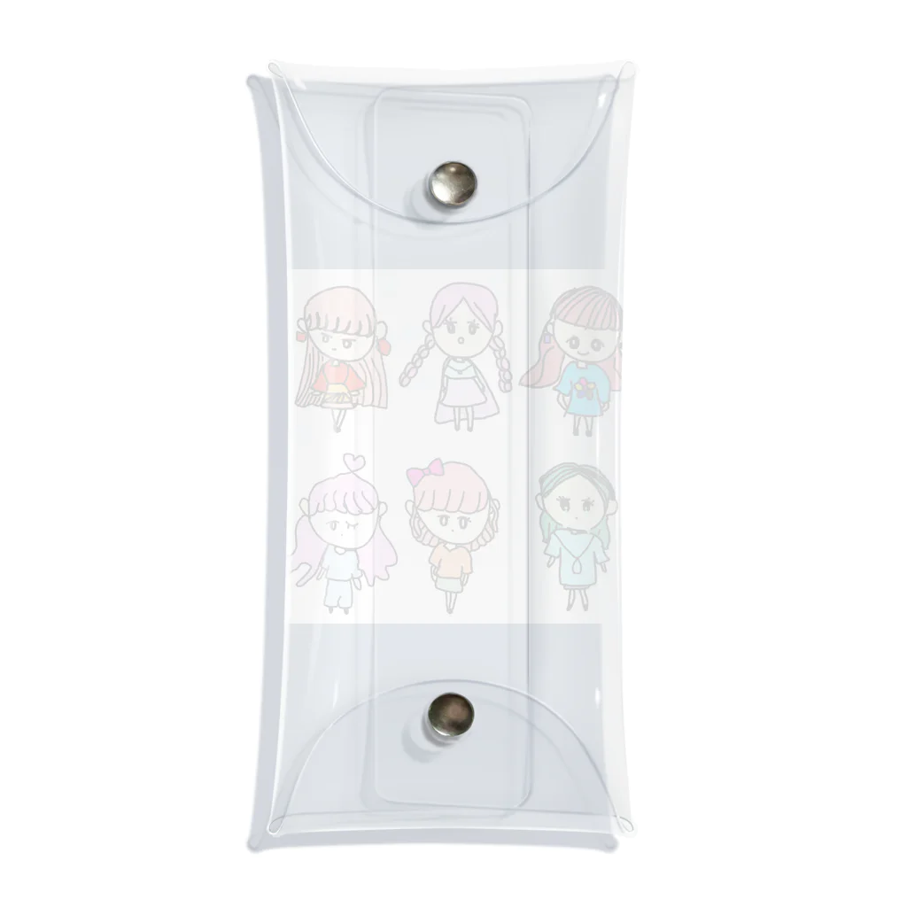 ♡シュガールズ♡の♡シュガールズ♡ Clear Multipurpose Case