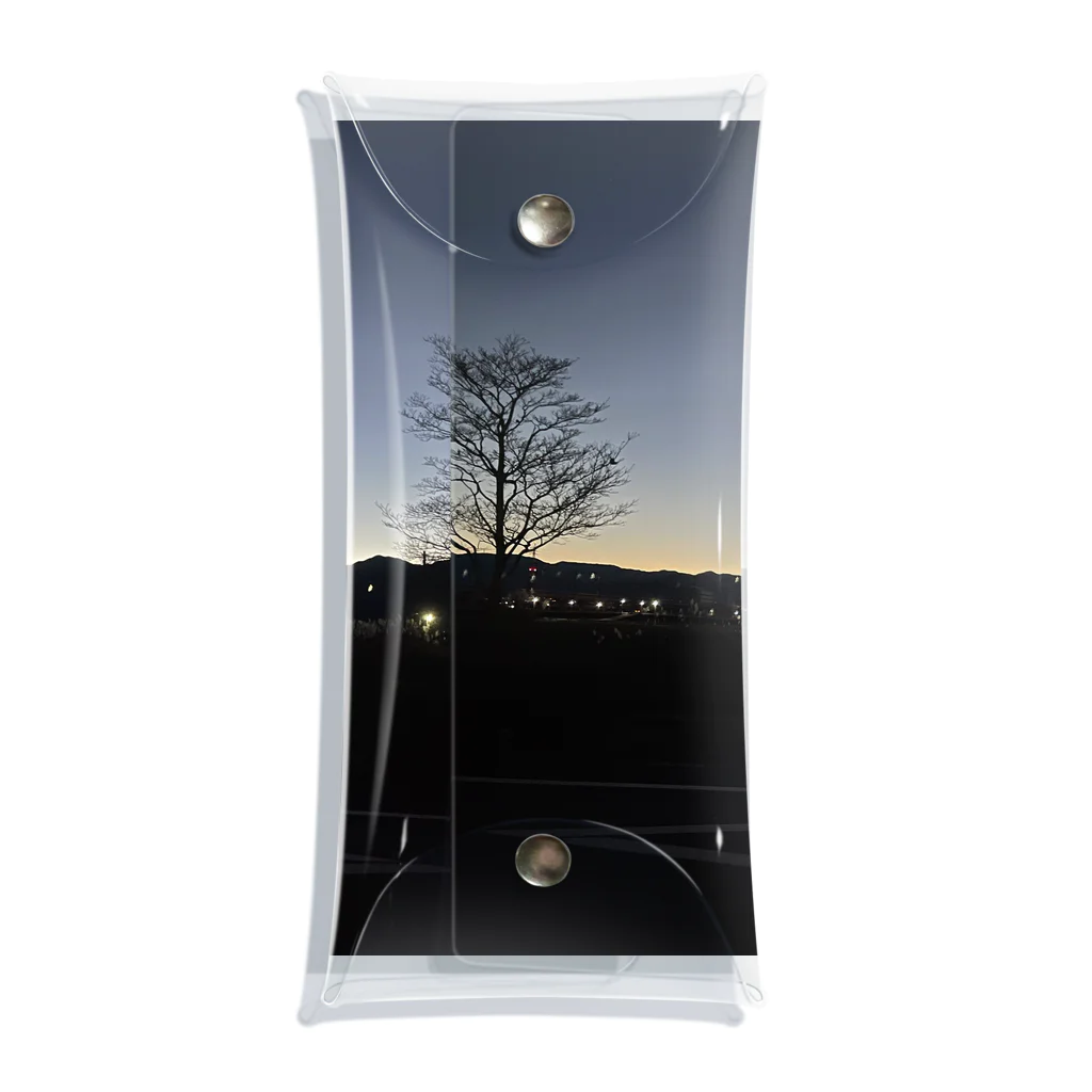 2929gawDesignShop358のEarly winter sunrise Clear Multipurpose Case