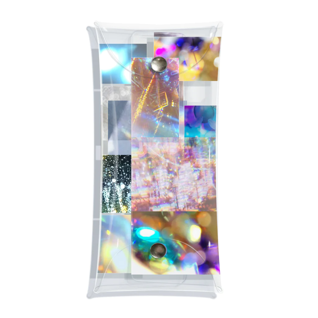 ざっか 夜光昼夢の#乱反射は鬱に効く Clear Multipurpose Case