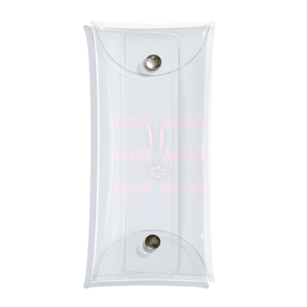 disney-risaのNew York rabbit  Clear Multipurpose Case