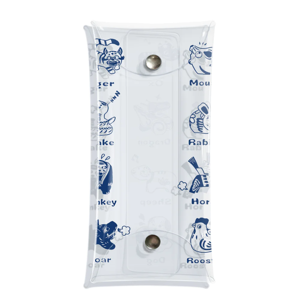 SU-KUのThe Zodiac of Fukushima Clear Multipurpose Case