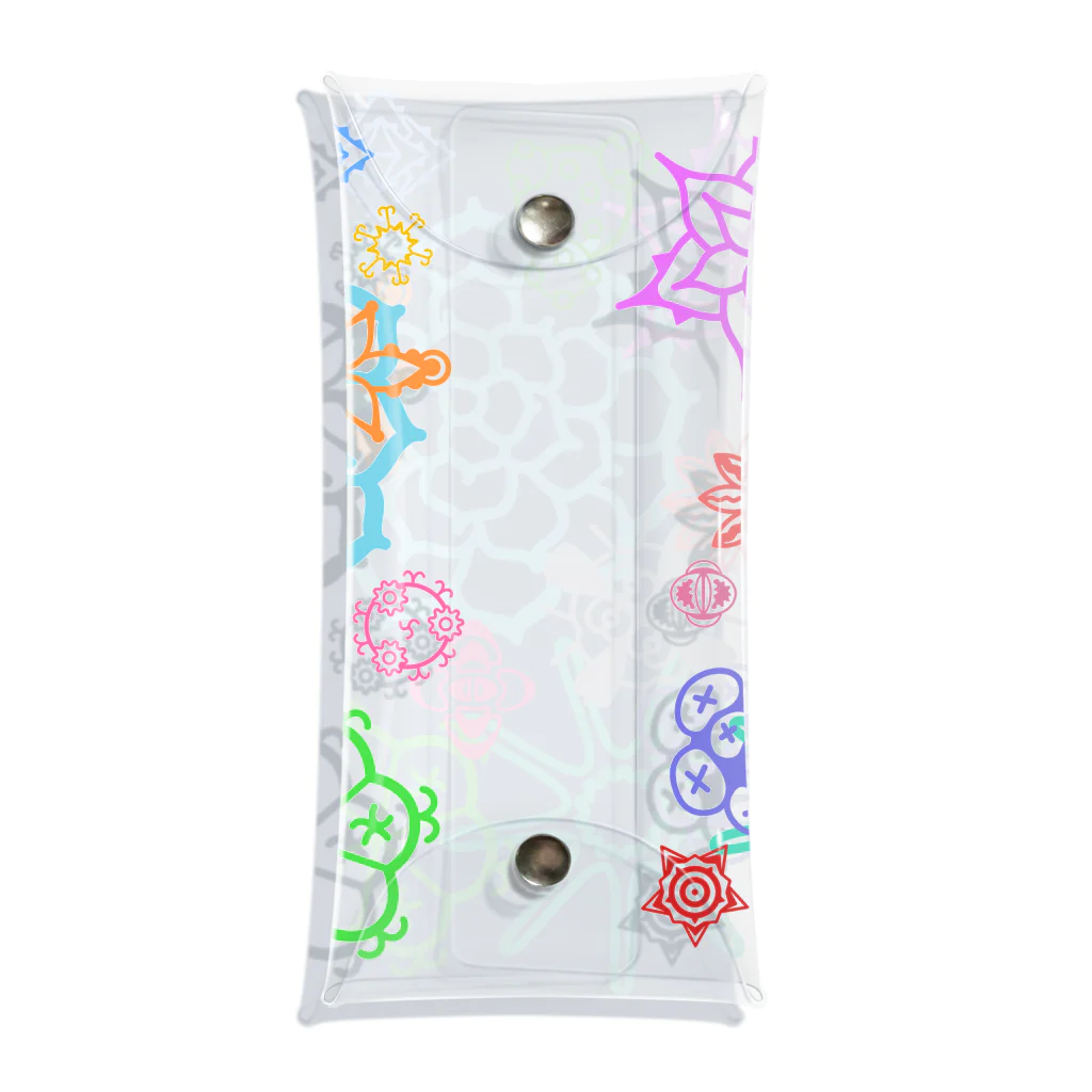 DOTEKKOのT-29 monogram Clear Multipurpose Case