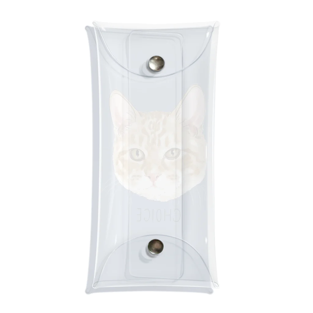 みきぞーん｜保護猫 ミッキー画伯と肉球とおともだちのchoice Clear Multipurpose Case