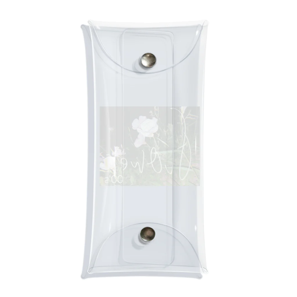 00'sの00'sのflower Clear Multipurpose Case