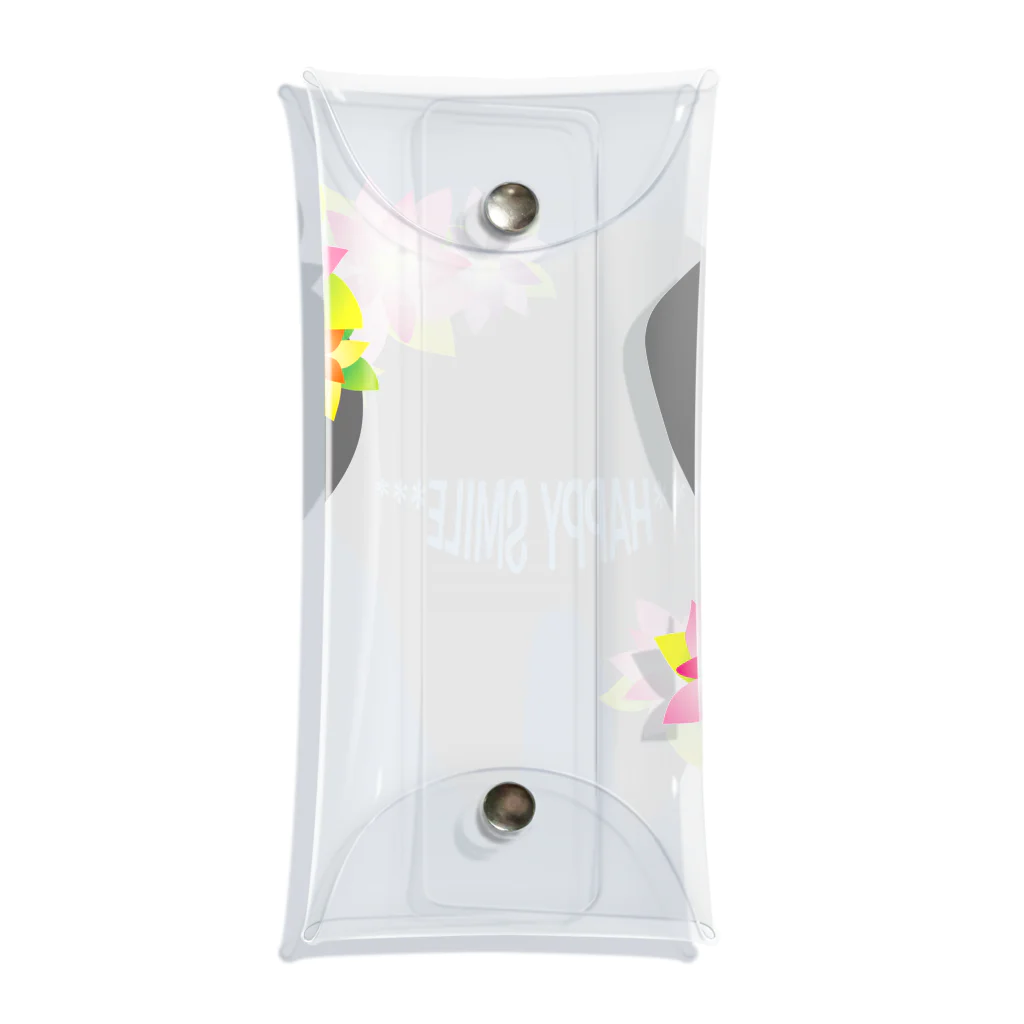 ハイジなわた歯 by Yamie ArtのHAPPY SMILE グレーversion Clear Multipurpose Case