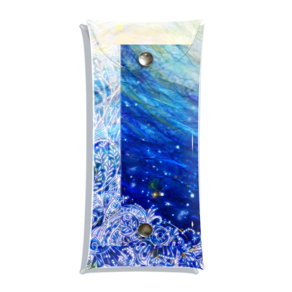 yama_me雑貨店：SUZURI支店のMemories of prayer／いのりのきおく Clear Multipurpose Case