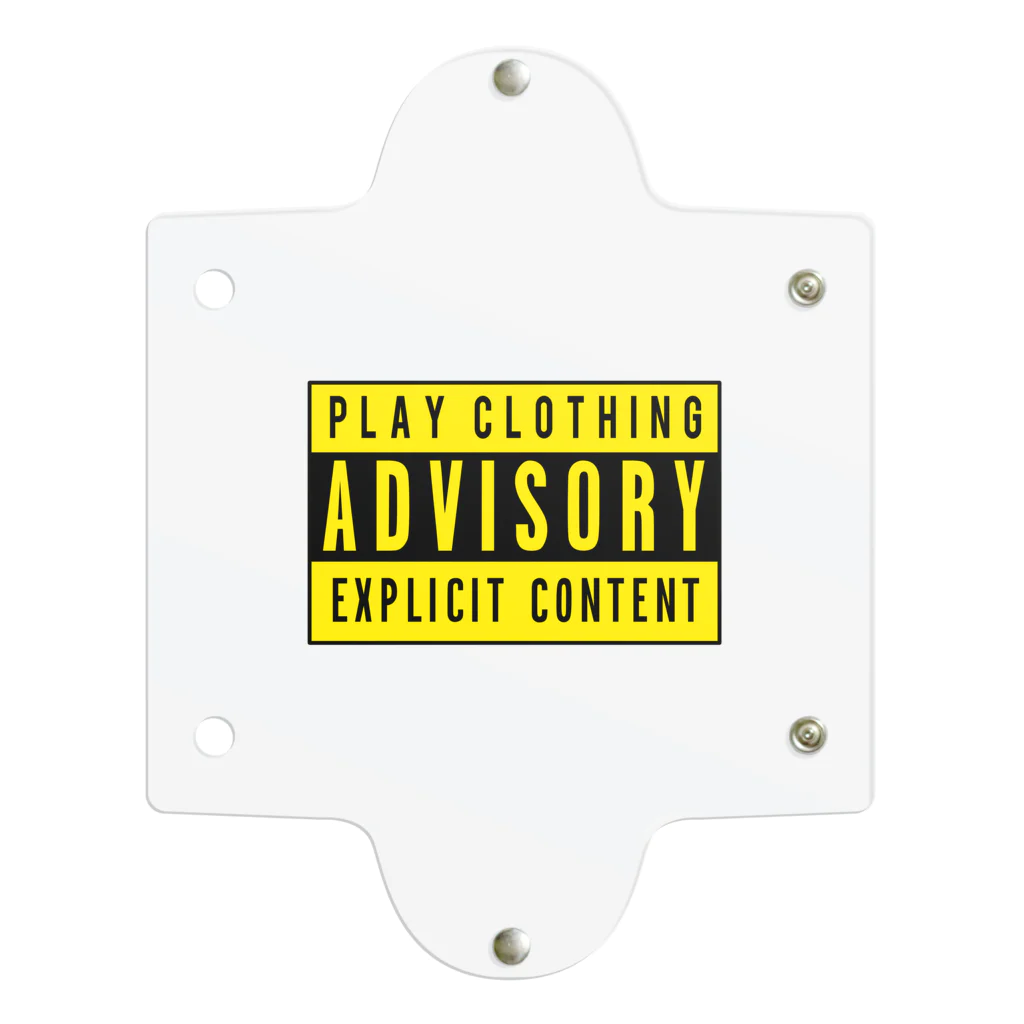 PLAY clothingのADVISORY Y ② クリアマルチケース