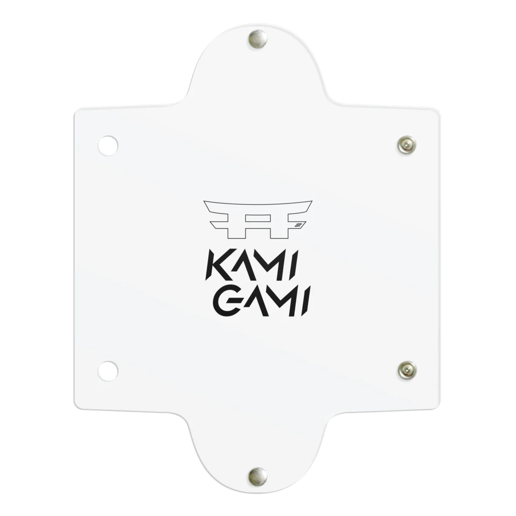 KAMI-GAMI from NTPの『KAMI-GAMI』logo ブラック Clear Multipurpose Case