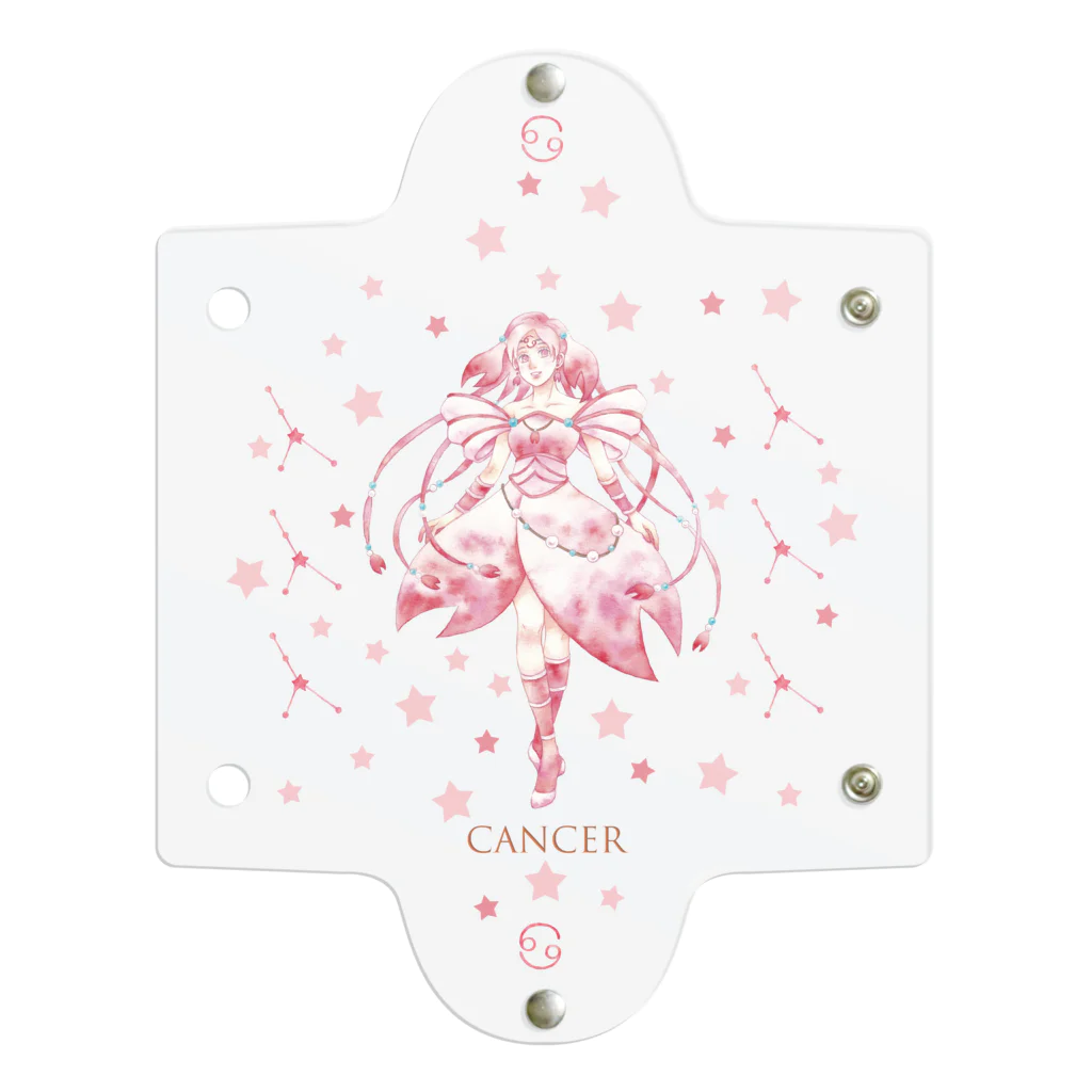 kazuyo online store【suzuri】　　　　　　　　　　　　　　　　　　　　　　　　　　　　　　　　　　　　　　　　　　　　　　　　　　　　　　　　　　　　　　　　のCancer【蟹座】 Clear Multipurpose Case