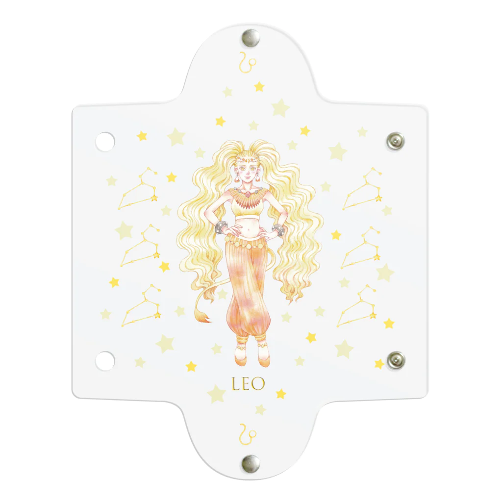 kazuyo online store【suzuri】　　　　　　　　　　　　　　　　　　　　　　　　　　　　　　　　　　　　　　　　　　　　　　　　　　　　　　　　　　　　　　　　のLeo【獅子座】 Clear Multipurpose Case