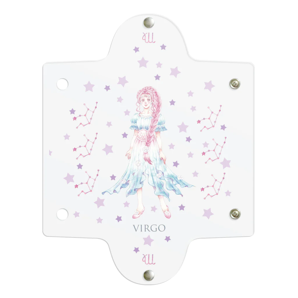 kazuyo online store【suzuri】　　　　　　　　　　　　　　　　　　　　　　　　　　　　　　　　　　　　　　　　　　　　　　　　　　　　　　　　　　　　　　　　のVirgo【乙女座】 Clear Multipurpose Case