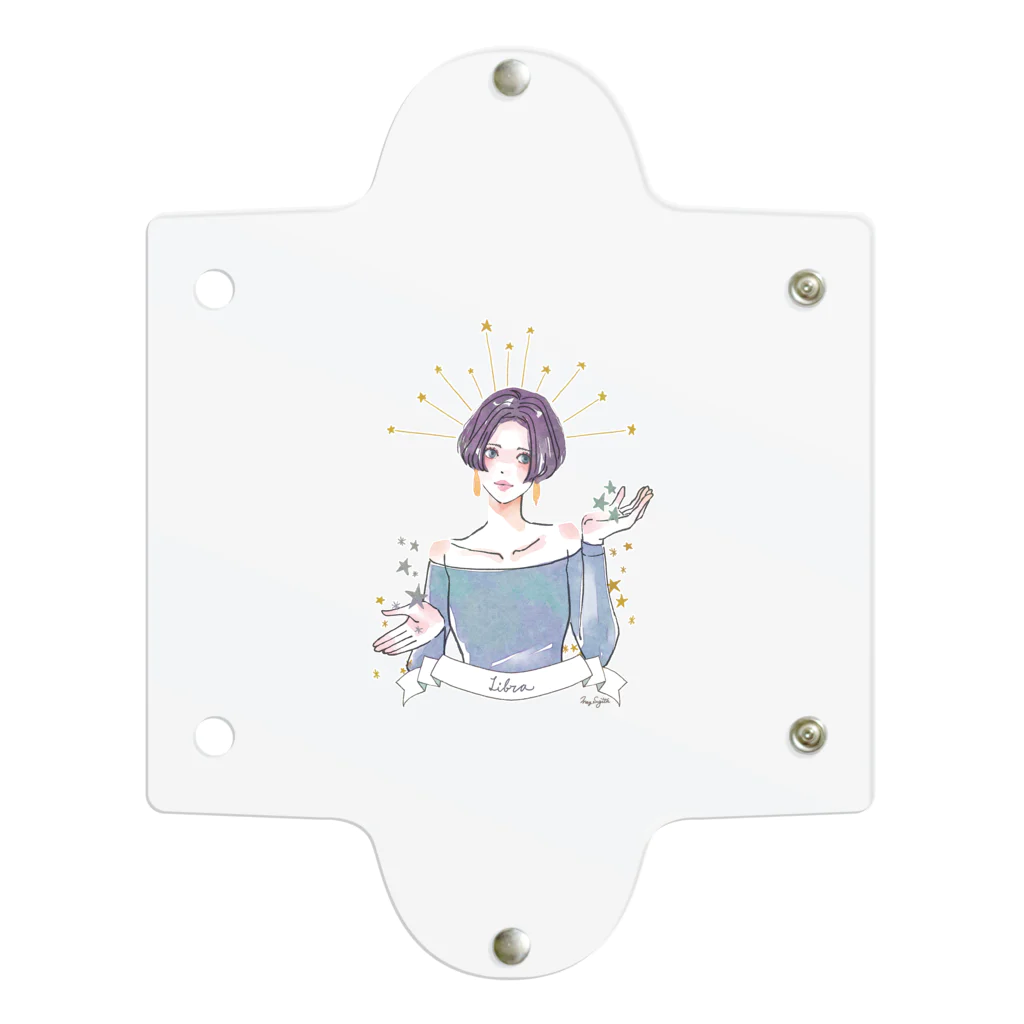 MegSugitaの12星座ちゃん、天秤座の子 Clear Multipurpose Case