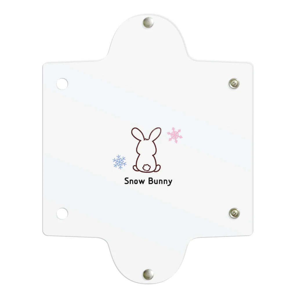 ヒュミリの店のSnow Bunnyシリーズ Clear Multipurpose Case