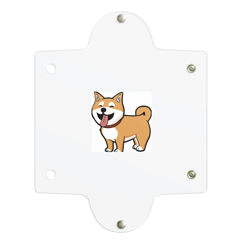 Shibainuteikokuのコミック柴犬 Clear Multipurpose Case