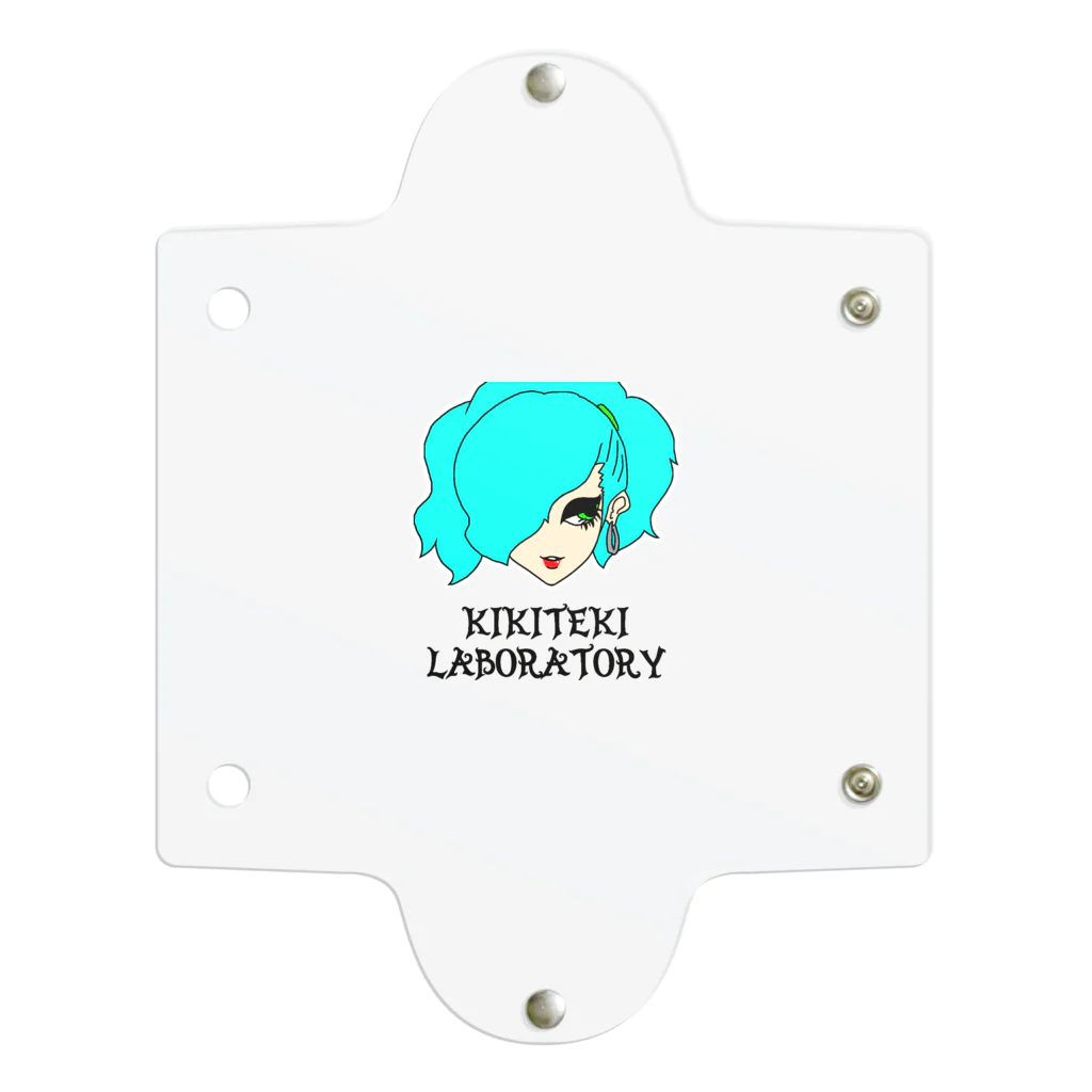 KIKITEKI_LABORATORYのPONITE GAL ミント×黄緑 Clear Multipurpose Case