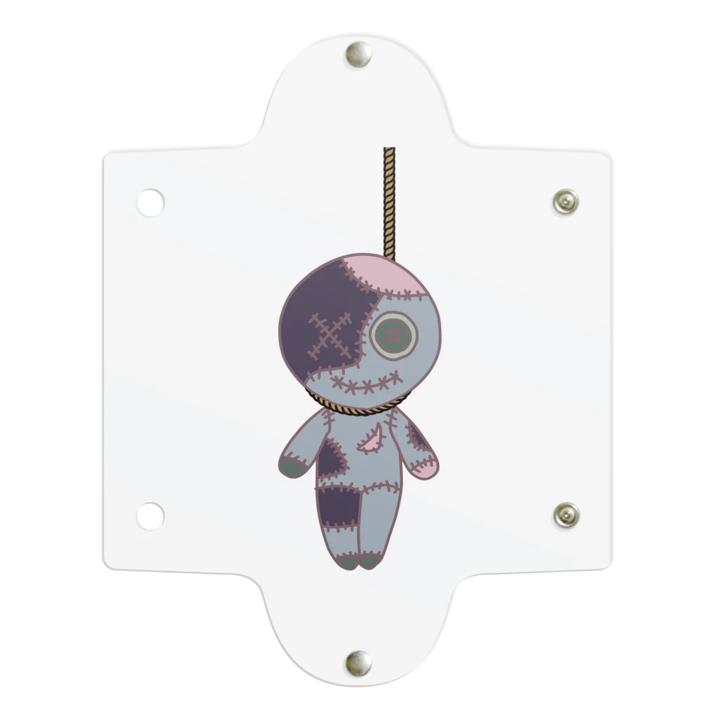 Ａ’ｚｗｏｒｋＳのHANGING VOODOO DOLL SMOKEY Clear Multipurpose Case