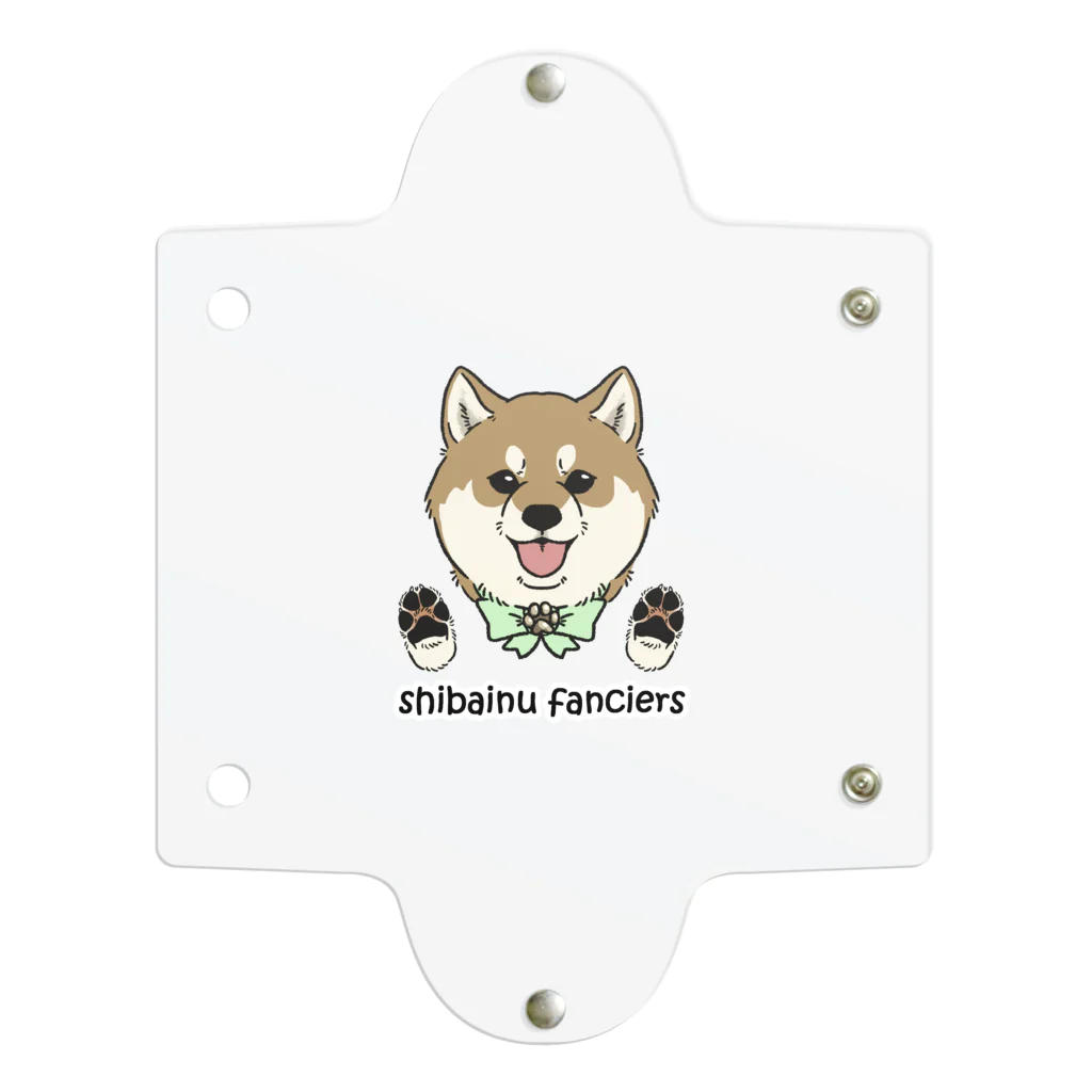 豆つぶのshiba-inu fanciers(赤柴) Clear Multipurpose Case