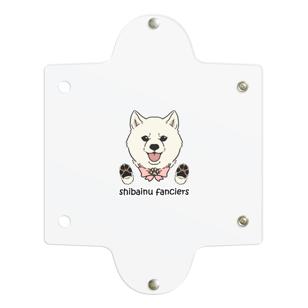 豆つぶのshiba-inu fanciers(白柴) Clear Multipurpose Case