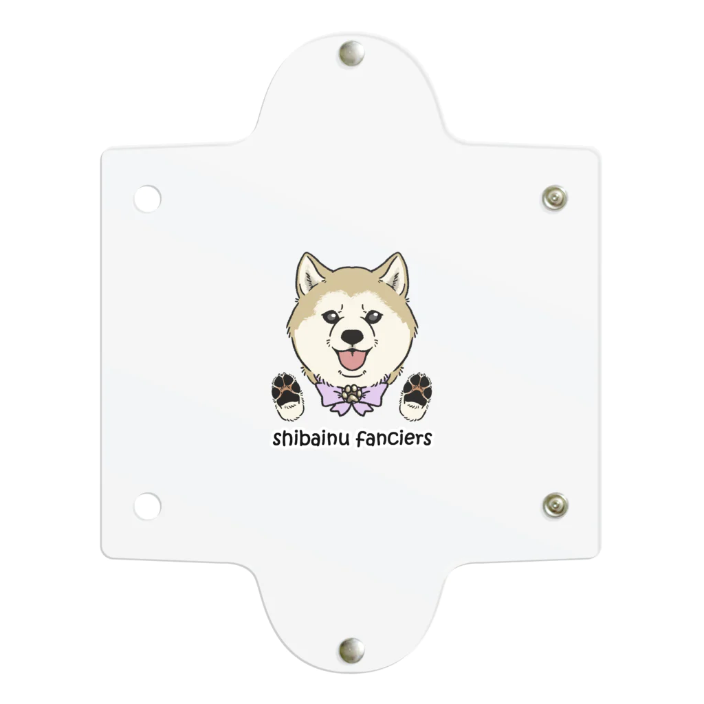 豆つぶのshiba-inu fanciers(シニア柴) Clear Multipurpose Case