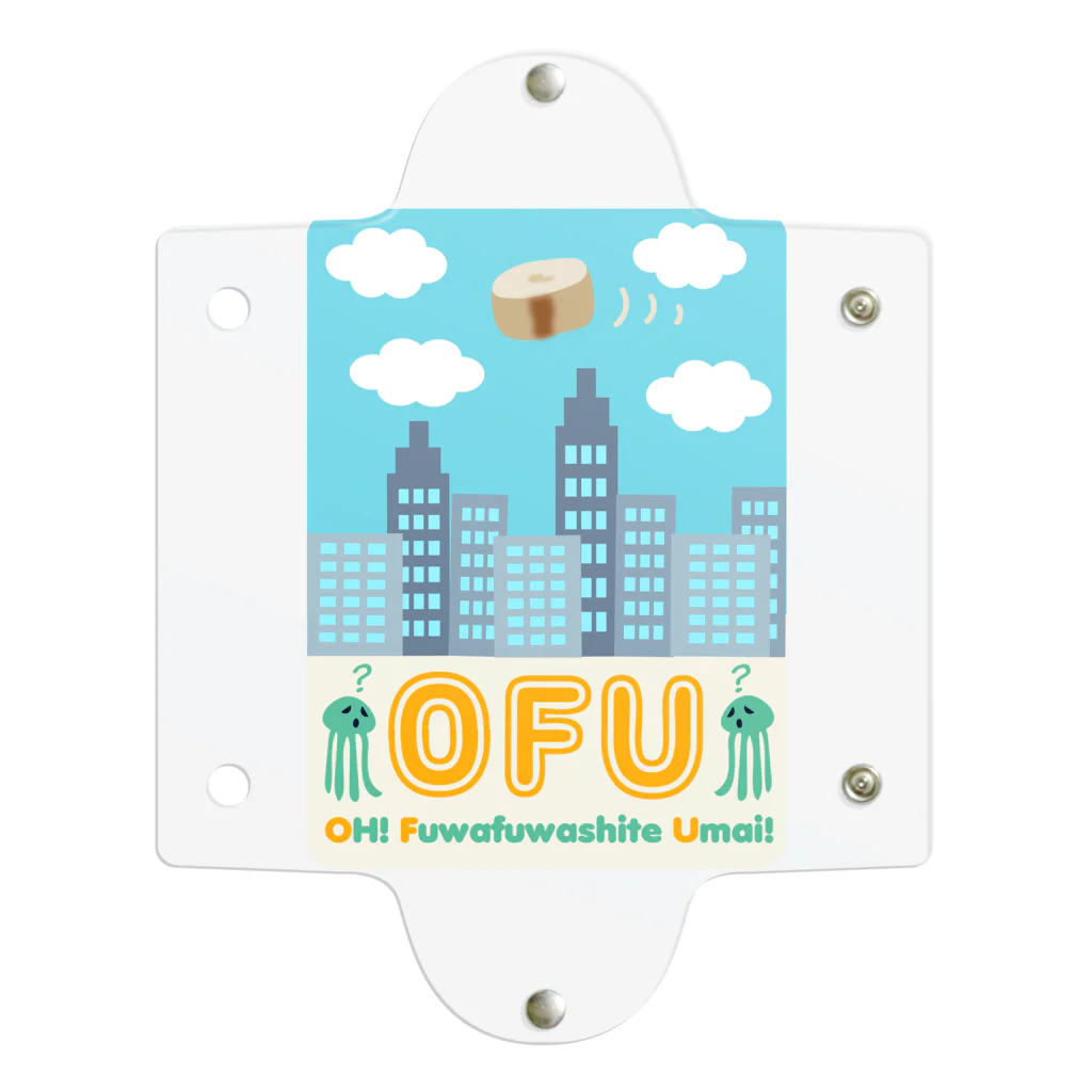 キッズモード某の白昼のOFU(お麩) クリアマルチケース