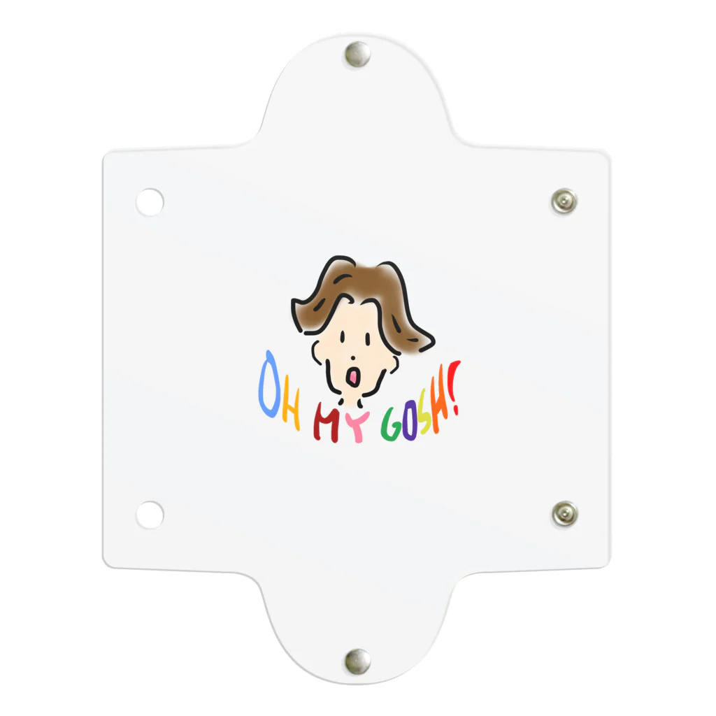 ろば〜とのOH MY GOSH なショートヘアの女の子 Clear Multipurpose Case