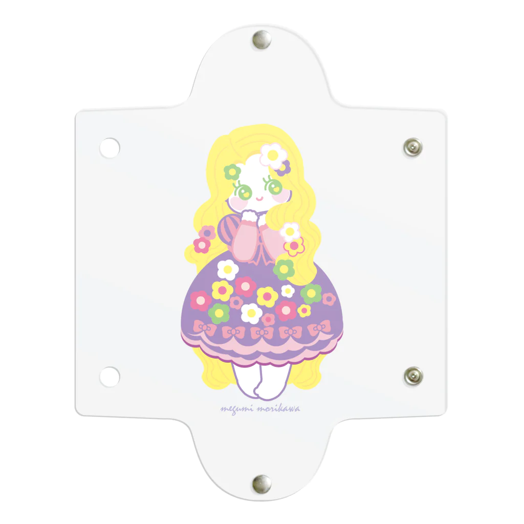 🎀りぼんぱ～ら～🎀のお花ラプンツェル Clear Multipurpose Case