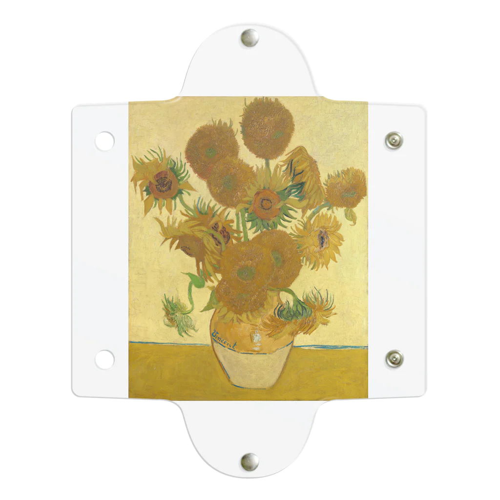 世界美術商店のひまわり / Sunflowers Clear Multipurpose Case