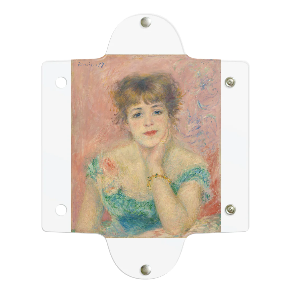 世界美術商店の女優ジャンヌ・サマリーの肖像 / Portrait of the Actress Jeanne Samary Clear Multipurpose Case