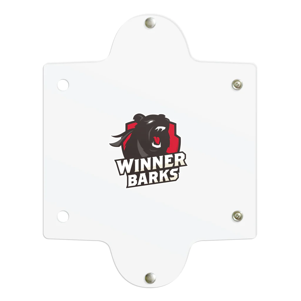 WinnerBarks Ent.のWinnerBarksチームロゴ Clear Multipurpose Case