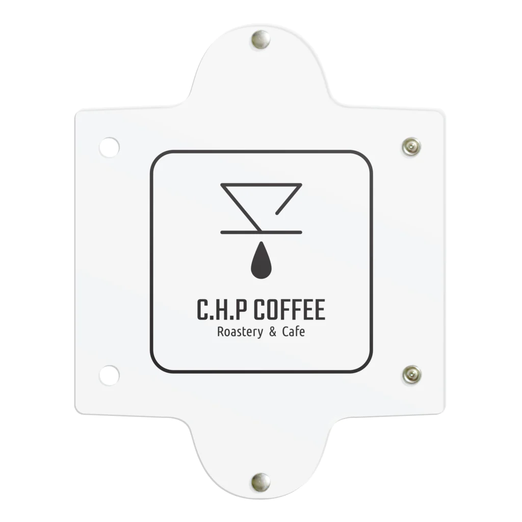 【公式】C.H.P COFFEEオリジナルグッズの『C.H.P COFFEE』ロゴ_01 クリアマルチケース