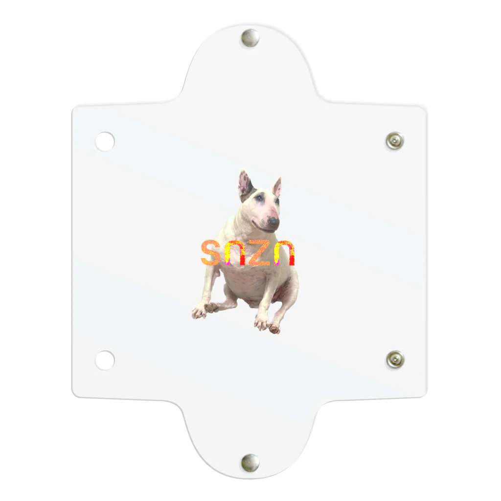 snznのsnzn_BullTerrier Clear Multipurpose Case