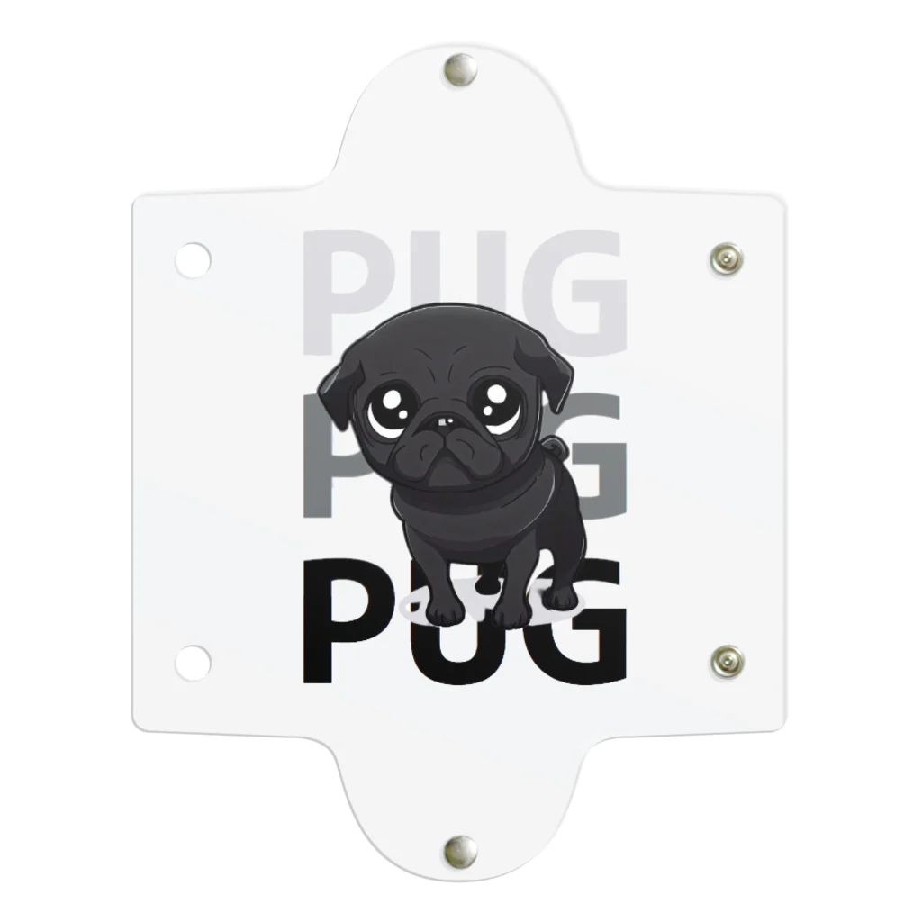 furebuhi　clubのグラフィックPUG！ クリアマルチケース