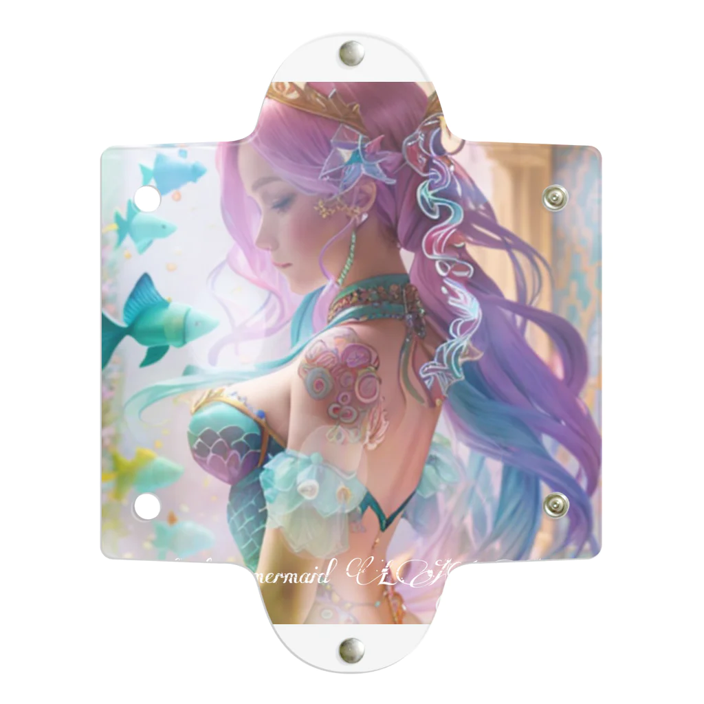 💖宇宙整体♪🌈♪こころからだチャンネル♪💖のhealing mermaid LARA Clear Multipurpose Case