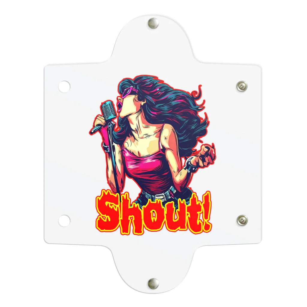 islandmoon13のSHOUT!　【ROCK歌手】シャウト！ クリアマルチケース