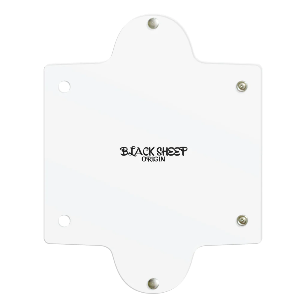 BLACK SHEEP ORIGIN SUZURI SHOPのBLACK SHEEP ORIGIN Clear Multipurpose Case