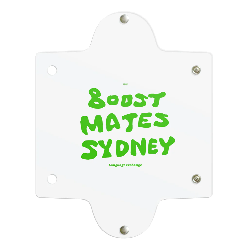 Boost mates original のBoost mates original goods クリアマルチケース