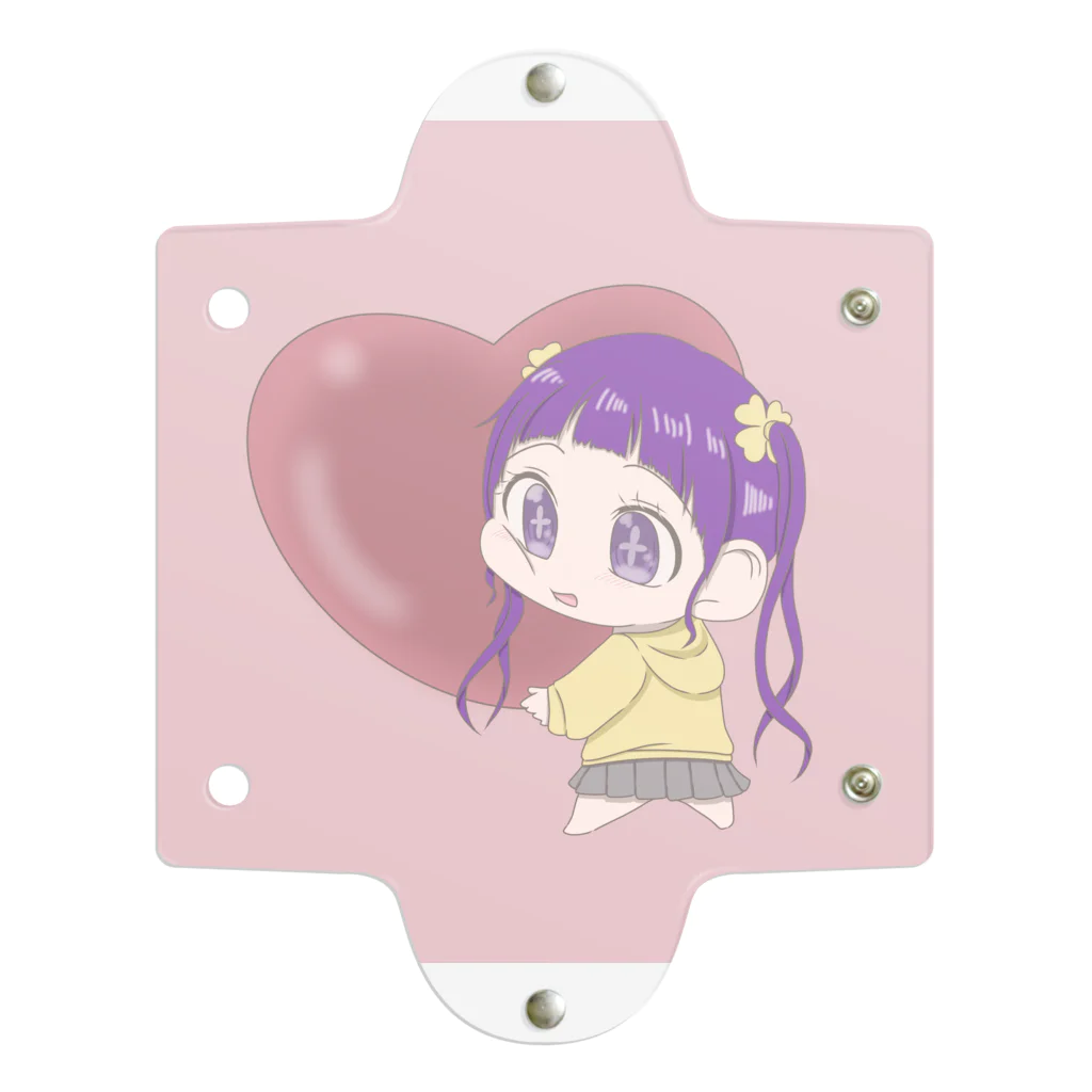 suzumisouの女の子 りんちゃん Clear Multipurpose Case