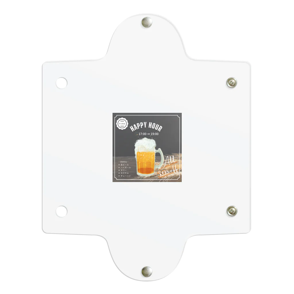 KSK SHOPのBEER-ビール Clear Multipurpose Case