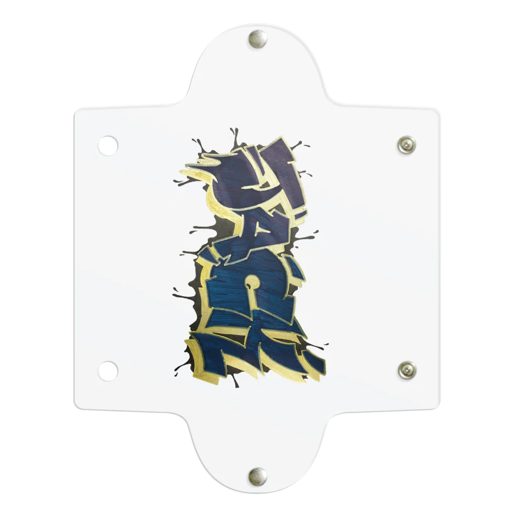 EのJACK Graffiti Clear Multipurpose Case