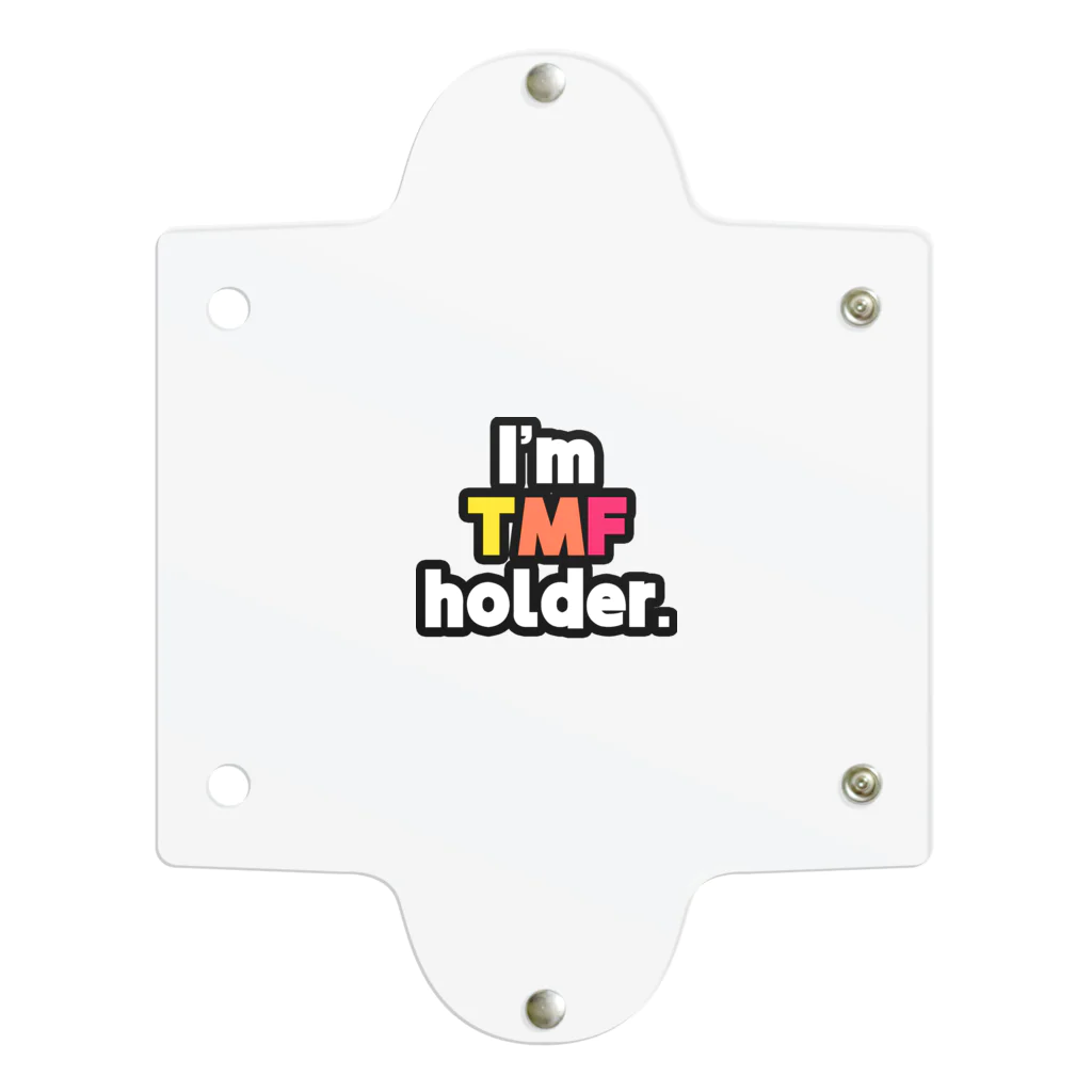 ゆでがえる(非正規こどおじでも底辺セミリタイアできますか?)のI'm TMF holder Clear Multipurpose Case