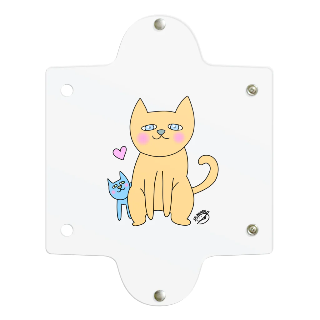 su_nosukeのラブねこさん Clear Multipurpose Case