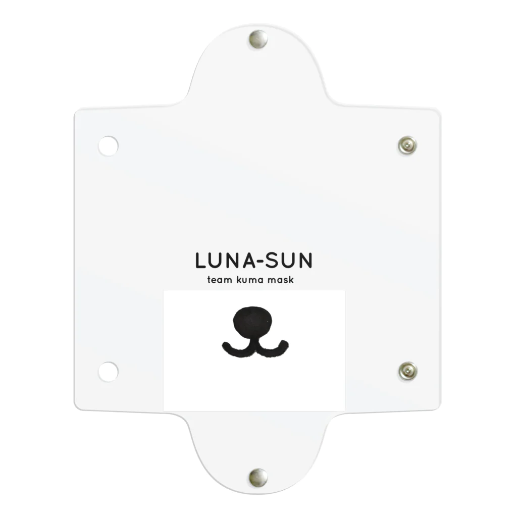 LUNA-SUNのteam kuma mask Ⅱ クリアマルチケース