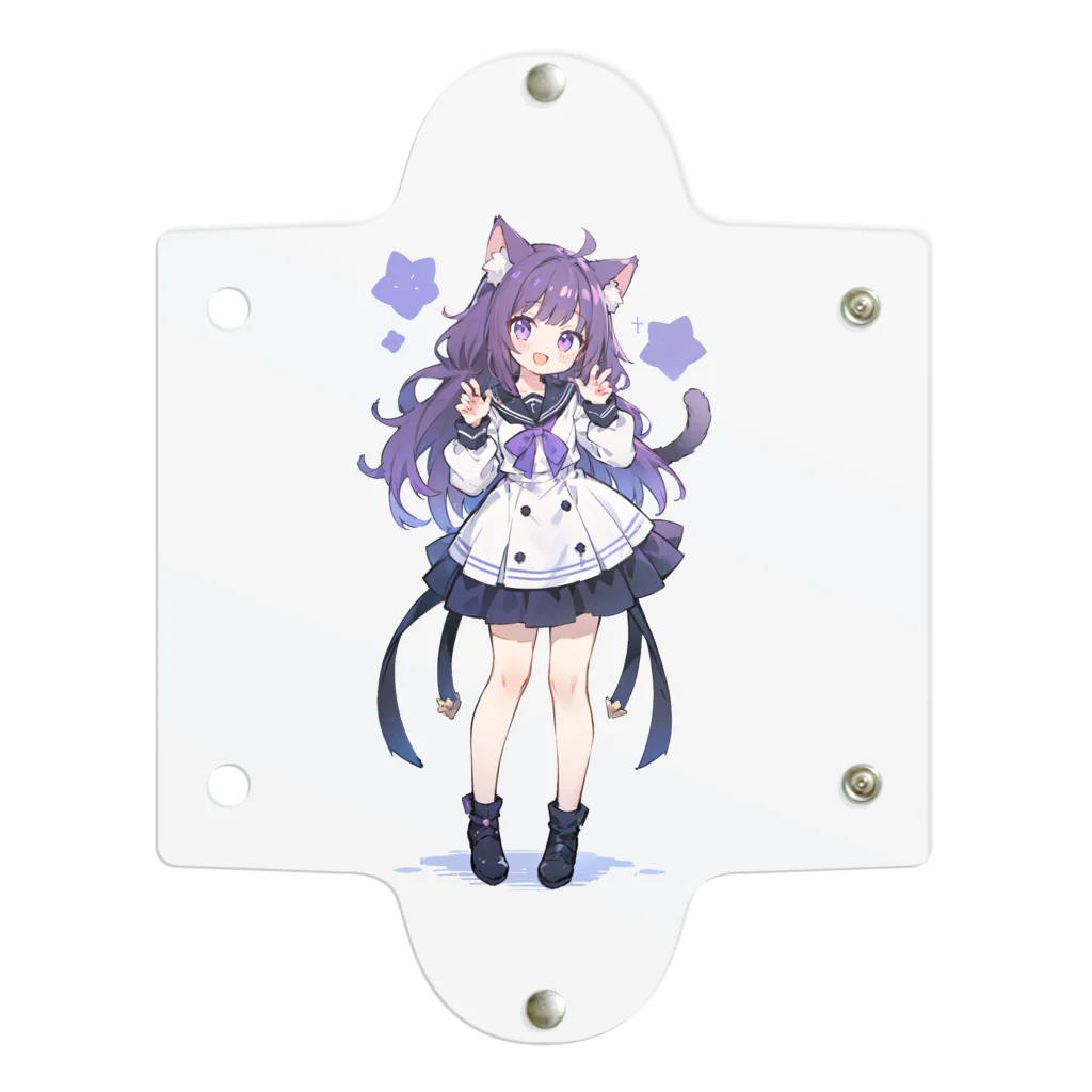 kawaii女の子専門ショップのにゃんにゃん猫ちゃん女の子 Clear Multipurpose Case