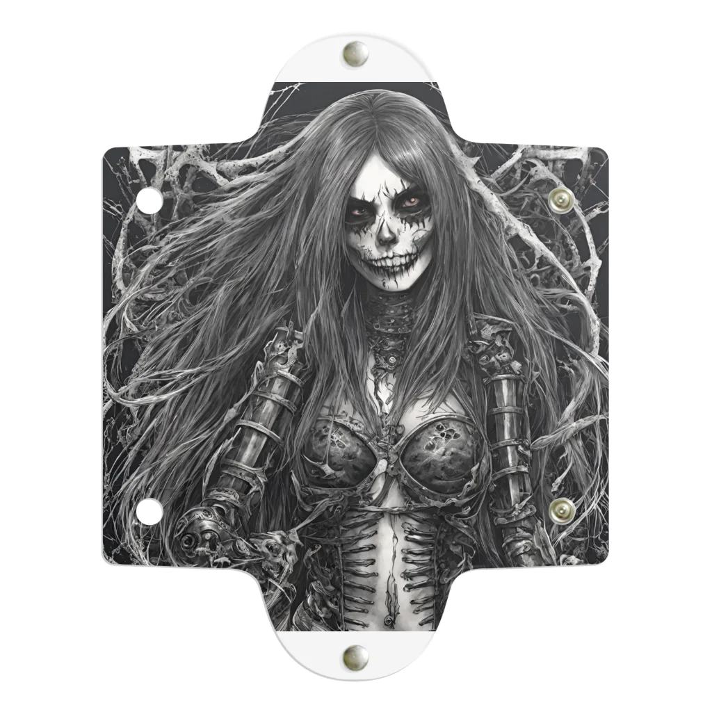 Death Metal Girls Collection ＝DMGC＝のdeath metal girl ＝Michele＝ Clear Multipurpose Case